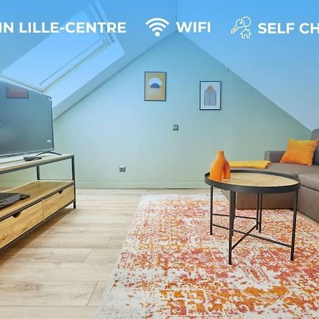 Elegant T3 A 5 Min De La Gare Lille-Flandres Apartment Mons-en-Baroeul Exterior photo